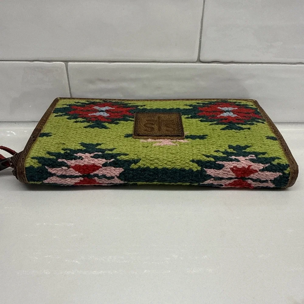 STS Ranchwear Baja Dreams Ladies Bi-Fold Zip Wallet NWT61297 Fast Shipping Aztec